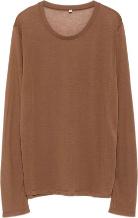 BASERANGE Round-neck Long-sleeve Top