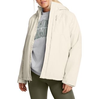 Under Armour Porter 3-in-1 Jacket in Summit White //White at Nordstrom, Size Xx-Large