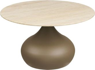 Moloo Mesa de centro de 70 cm en beige