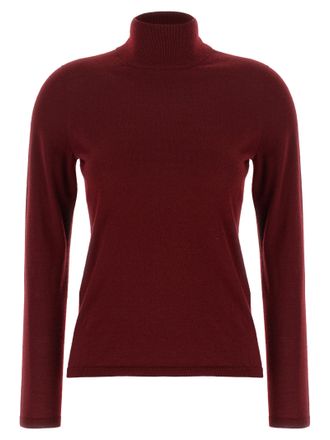 Max Mara Bordeaux Cashmere Womens Cardigan