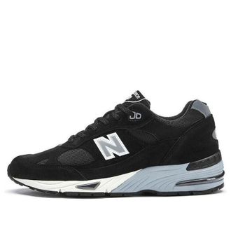 New Balance 991 Made in England Black Silver M991EKS