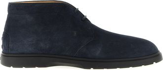 Tod's Suede Lace Up Boots