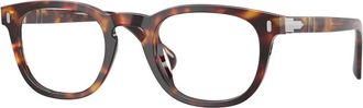 Persol Gianni Optisch Montuur - unisex - Accessoires - Bruin - Maat: 50 MM