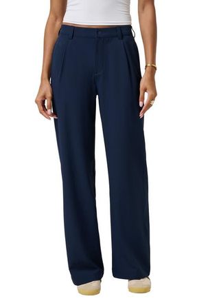 Travis Mathew Opening Shot Straight Leg Pants in Navy Blazer at Nordstrom, Size X-Large