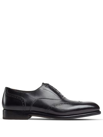 Ferragamo Oxford Gancini in pelle - Nero