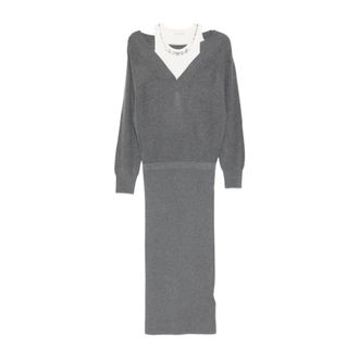 Liu Jo Donna, Abiti, Grigio, S, new