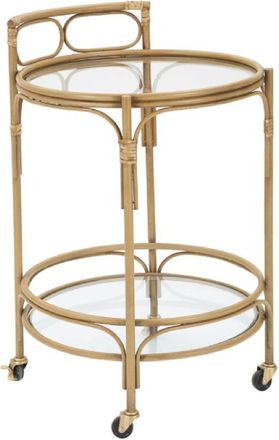 Decorspace Carro De Cocina Mauro Ferretti Panama Natural 51 Cm