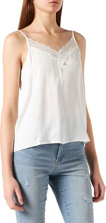 Jacqueline de Yong APPA Jacqueline de Yong Female Top, Cloud Dancer/Detail: DTM lace, 14