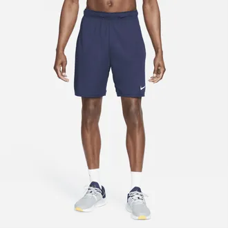 Nike Mens Dri-FIT 8 Knit Training Shorts in Blue | DD1887-451