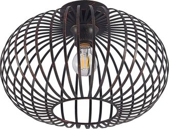 Lindby Lindby L&aacute;mpara De Techo rosalea En Negro Metal