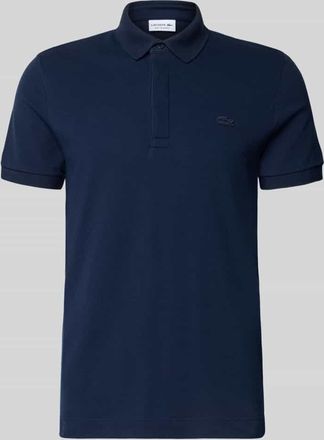 Lacoste Regular Fit Poloshirt aus Baumwoll-Mix in Marine, Gr&ouml;&szlig;e XXXL