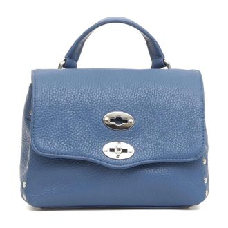Zanellato Handbags, female, Blue, Size: ONE SIZE Postina Baby Daily