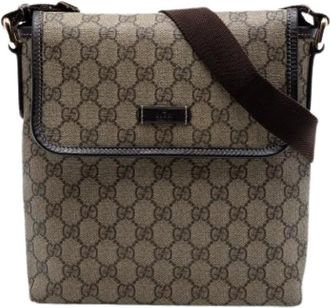 Gucci Borsa a tracolla Pre-owned in tela - - Pre-owned - Donna - Marrone - ONE SIZE