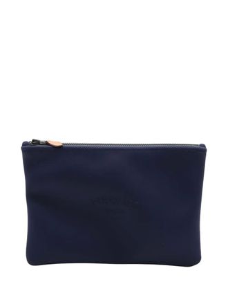 Herm&egrave;s 2020-2025 Medium Neoprene Neobain Case clutch bag - women - Fabric - One Size - Blue