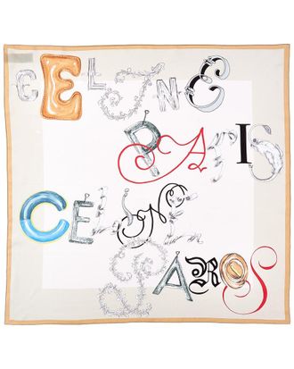 Celine Celine Square Silk Scarf