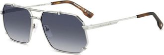 Dsquared2 0175/S Zonnebril - Heren - Accessoires - Grijs - Maat: 61 MM