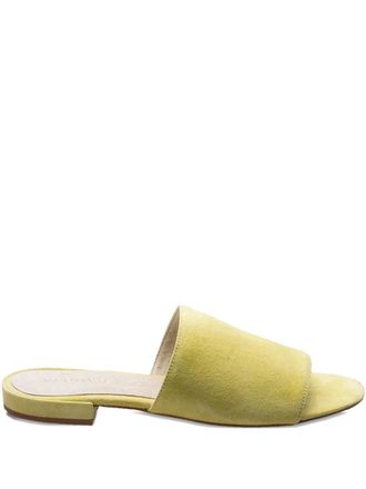 Alohas Sandali in pelle scamosciata - Giallo