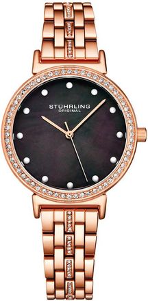 Stührling Symphony Quartz Black Dial Ladies Watch M16856
