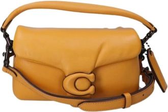 Coach Pre-owned Mini Bags, female, Yellow, Size: ONE SIZE Pre-owned Mini Bag
