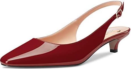 Castamere Escarpins Kitten Heel 3.5cm Femmes - Chaussures Rond Bout Slip-on Bureau