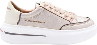 Alexander Smith Stijlvolle Sneaker voor Mannen en Vrouwen - Dames - Sneakers - Geel - 38 EU - Schoenen