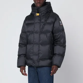 Parajumpers Black Cloud hooded down jacket