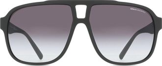 A|X Armani Exchange AX4104S 80788G Mens Sunglasses Black Size 61