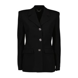 Versace Jassen, Dames, Zwart, S, Blazers