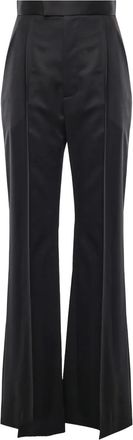 Vivienne Westwood Pantaloni svasati in lana - Nero