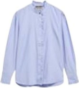 Barbour Overhemden, Dames, Blauw, M, Blouse