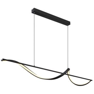 Netlighting Violino Pendant Ceiling Light Matt Black LED 3000K