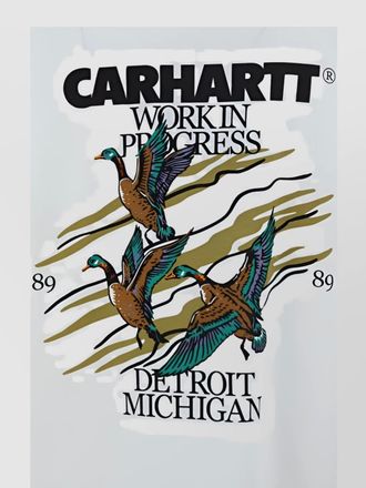 Carhartt Work in Progress graphic cotton duck t-shirt monogram