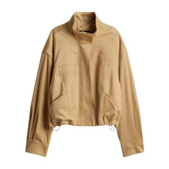 someday Neila Jas - Dames - Jassen - Beige - Maat: M Su&egrave;de