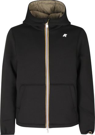 K-Way Jack Spencer Nylon Double Reversible Jacket