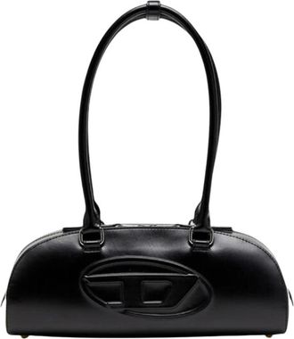 Diesel Bolso de hombro 1DR Dome - Bags - Mujer - Negro - ONE SIZE