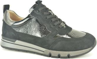 Caprice Kant Loper Zwart Elegant Stijlvol - Dames - Sneakers - Zwart - 41 EU - Schoenen