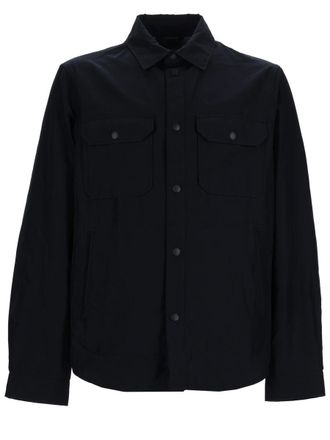 Woolrich Neutrals Structured Ramar Cotton Overshirt