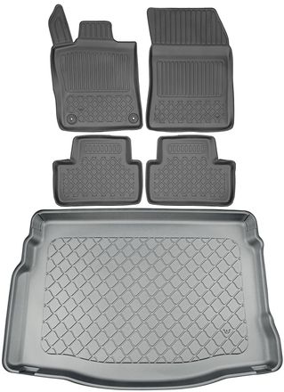 OEM Ds4 Ds4 Hatchback A Partir De 2021 Set - Alfombrillas Para Coche + Alfombrilla Para Maletero