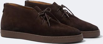 Giorgio Armani Suede desert boots