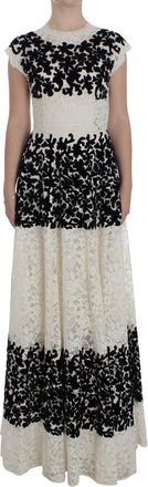 Dolce & Gabbana Bloemenkant Maxi-jurk