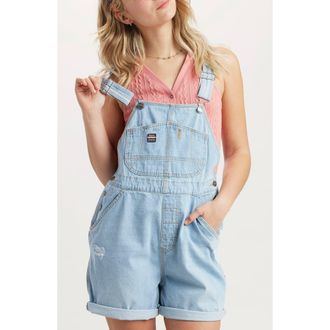 Unionbay Mario Denim Shortalls in Big Sur Bl at Nordstrom Rack, Size X-Large