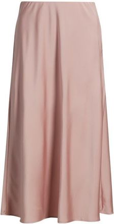 Tahari by ASL Satin Midi Skirt in Rose Petal at Nordstrom, Size 12