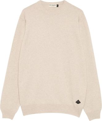 Roy Rogers Maglia a girocollo - - Knitwear - Uomo - Beige - L