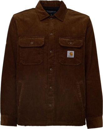 Carhartt Work in Progress Heren, Overhemden, Bruin, Maat: XL Katoen