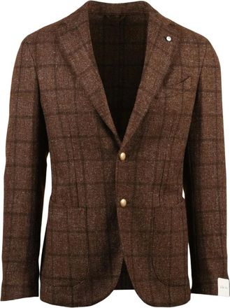 L.B.M. 1911 Hombre, Chaquetas, Marr&oacute;n, Talla: L