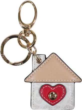 Liu Jo Llavero con Charm de Casa y Coraz&oacute;n - Accessories - Mujer - Beige - ONE SIZE