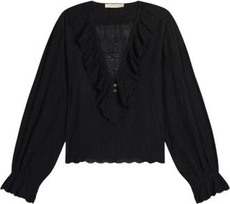Vanessa Bruno Blouses - Dames - Blouses - Zwart - XS - Overhemden