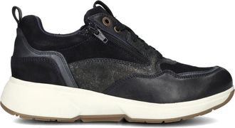 Xsensible Grenoble Lage Sneakers - Dames - Sneakers - Blauw - 37 EU - Leer - Schoenen