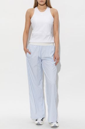 adidas Sleeveless Training Top, Womens, Cream