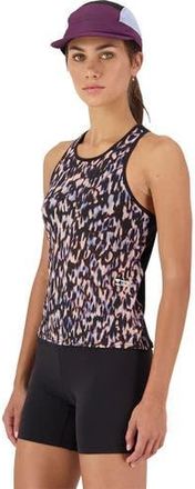 Mons Royale Bella Merino Tank Top - Womens in Rock Leopard/black at Nordstrom, Size X-Small